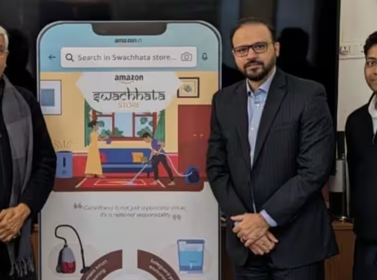 Amazon India supports Clean India Mission with new ‘Swachhata Store’